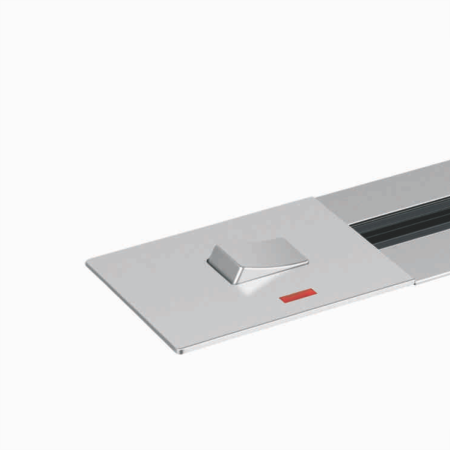 Thanh ray gắn âm 60cm có công tắc, gắn âm Màu trắng S1R306 (S1R306)