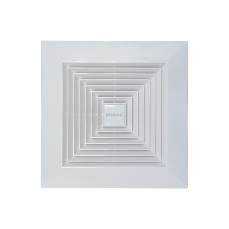 Quạt hút âm trần, lưới dạng vuông 340x340mm 220V-38W (màu trắng) (K1Q538)