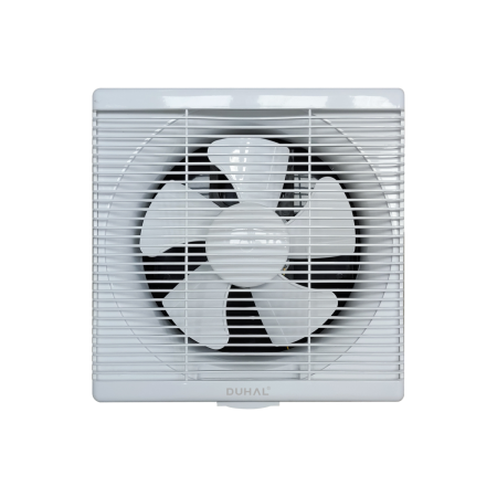 Quạt thông gió, lưới dạng thanh ngang, có nắp che 400x400mm 220V-45W (màu trắng) (K1Q445)