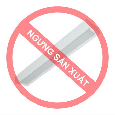 MÁNG ĐÈN TÁN QUANG LẮP NỔI CHỤP MICA 1x18W (LLN118)