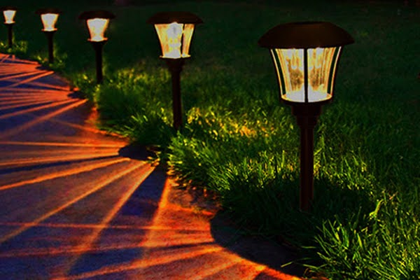 Ứng dụng trong chiếu sáng lối đi ngoài trời