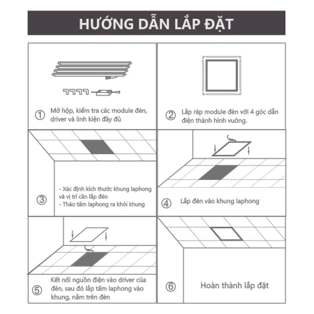 ĐÈN LED KHUNG 24W (SLLA1024)